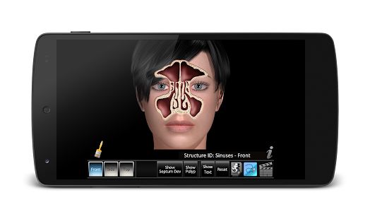 Android application Sinus ID screenshot