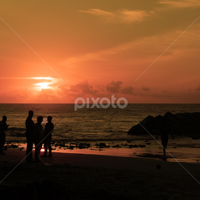 The Orange Sky by Che Abu Bakar Che Said - Landscapes Sunsets & Sunrises