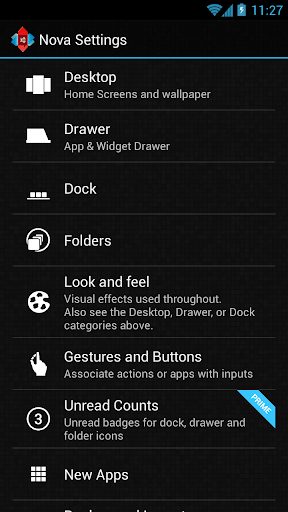 Nova Launcher Prime v2.3 APK 