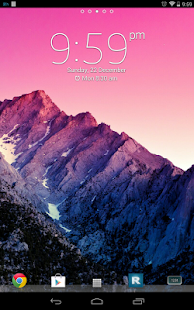 Digital Clock Widget Xperia - screenshot thumbnail