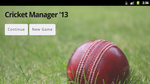 Cricket Manager 13