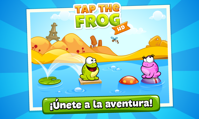 Android application Tap the Frog HD screenshort