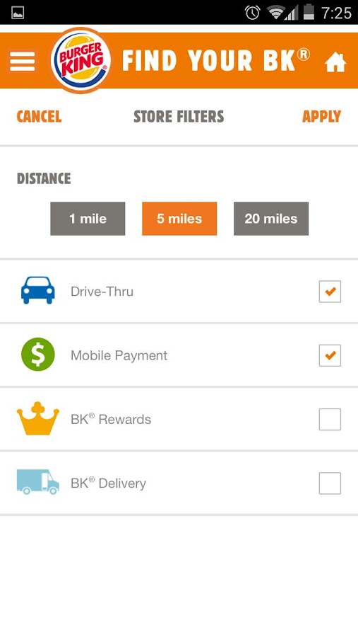 BURGER KING® App Androidappar på Google Play