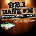 92.1 Hank FM logo