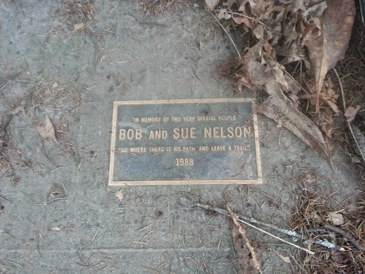 Bob and Sue Nelson Memorial Bench