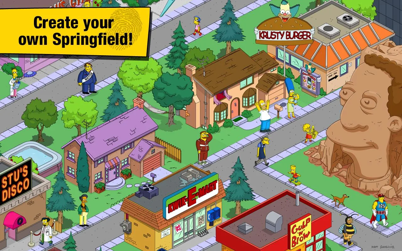   The Simpsons™:  Tapped Out- tangkapan layar 