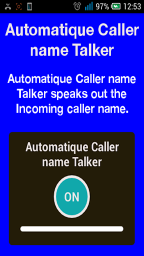 Automatique Caller Name Talker