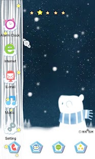 免費下載娛樂APP|CUKI Theme Snowy Night app開箱文|APP開箱王