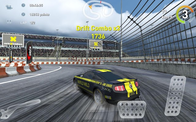 Real Racing Drift Car - pantalla