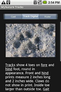 Free MyNature Animal Tracks Lite APK for Android