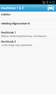 Rijprocedure B Screenshots 12