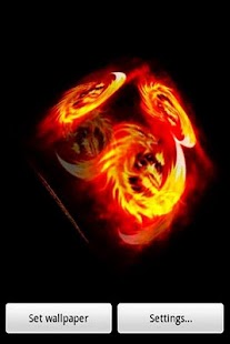 3D Fire Wolf Screenshots 1