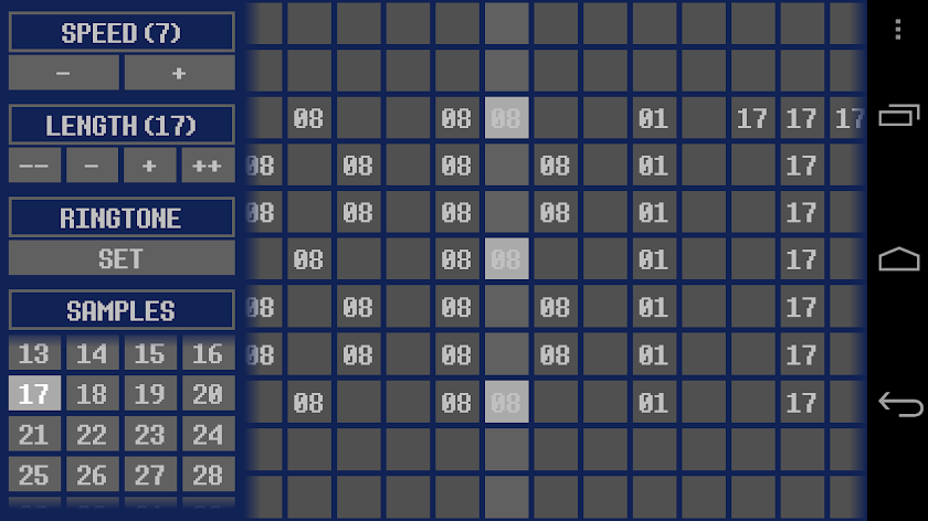 Retro Grid Screen 2