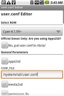 How to install user.conf Creator lastet apk for bluestacks