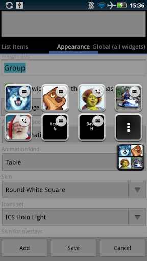 Animated Widget Contact Pro v1.7.0