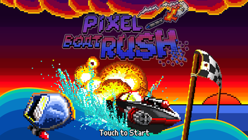 Pixel Boat Rush