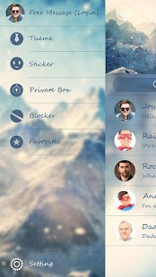 GO SMS PRO DAWN THEME Screenshots 3