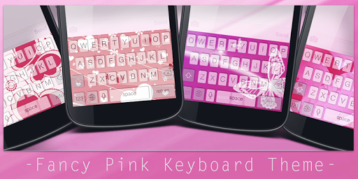 Fancy Pink Keyboard Theme