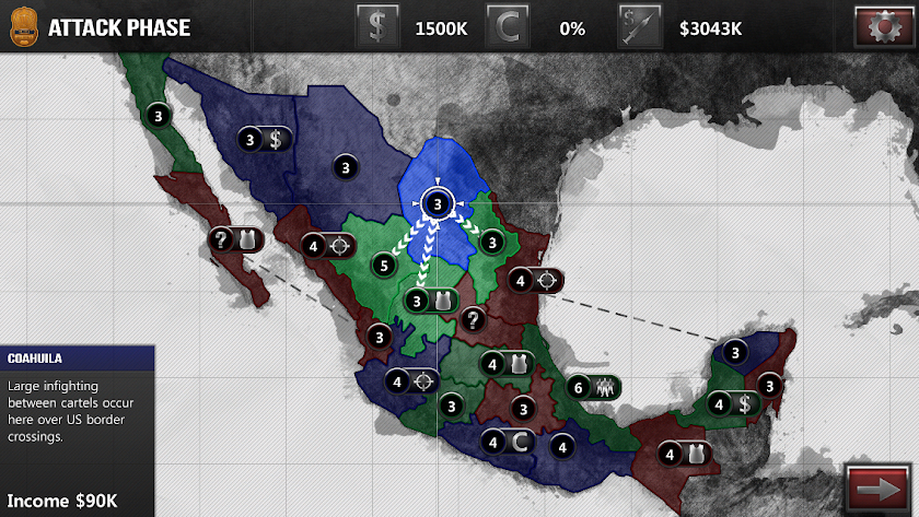 NarcoGuerra Screen 1