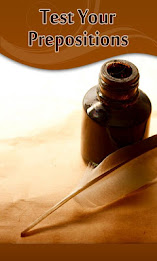 Test Your Prepositions poster 1