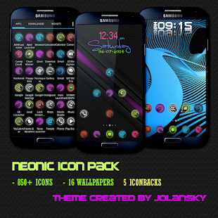 How to install NEONIC ICONPACK 5.0 unlimited apk for android