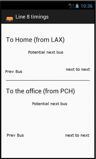 Line 8 Timings