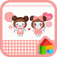 miki pink mini dodol theme APK