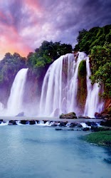 Air Terjun Gambar Animasi