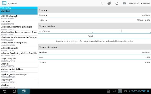 Myshares Screenshots 8