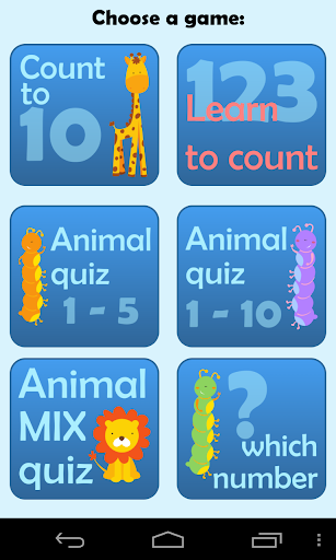 Learn to count with animals *