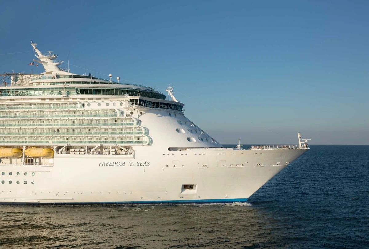Freedom-of-the-Seas-exterior - Freedom of the Seas' Caribbean itineraries include Jamaica, the Bahamas and the Cayman Islands.