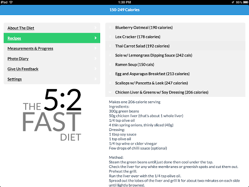 【免費健康App】5:2 Fast Diet Tools & Recipes-APP點子