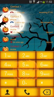 How to download Halloween Theme for ExDialer patch 1.7 apk for bluestacks