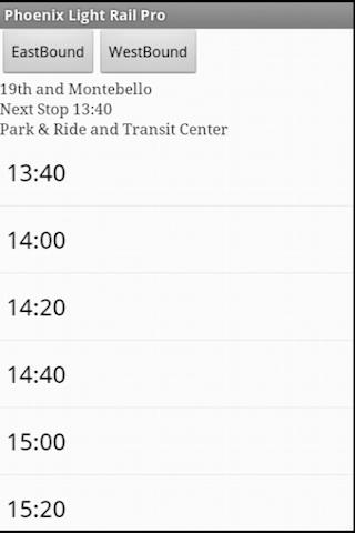 Phoenix Light Rail Pro Screen 2