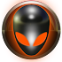 poweramp skin alien orange3.12 (Paid)