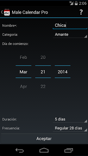 【免費健康App】Male Calendar Pro-APP點子