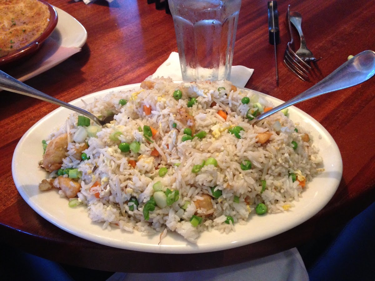 Large Servings. $8.50 Fried Rice