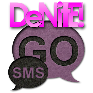 Leather Pink GoSMS Theme.apk 1.1