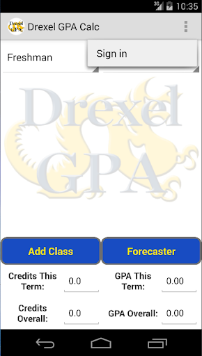 Drexel GPA Calculator