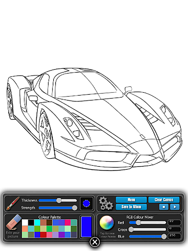 【免費休閒App】Car Coloring Pages.-APP點子