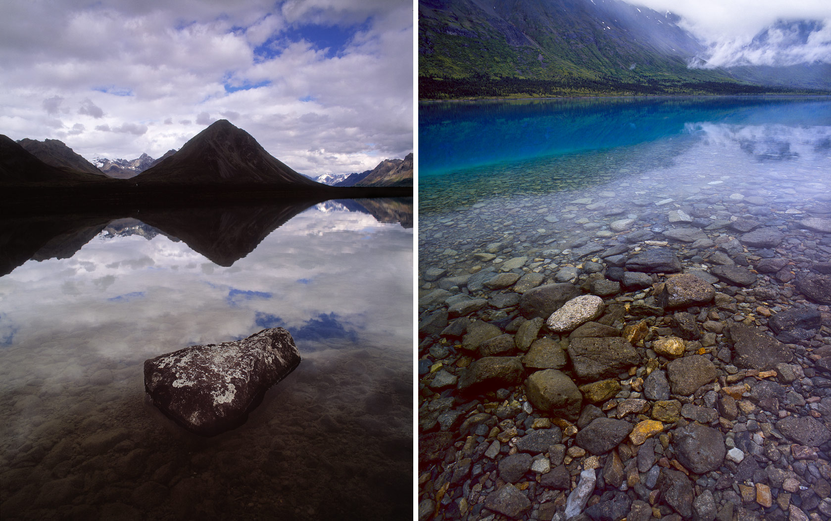 Twin Lakes, Lake Clark National Park, Alaska