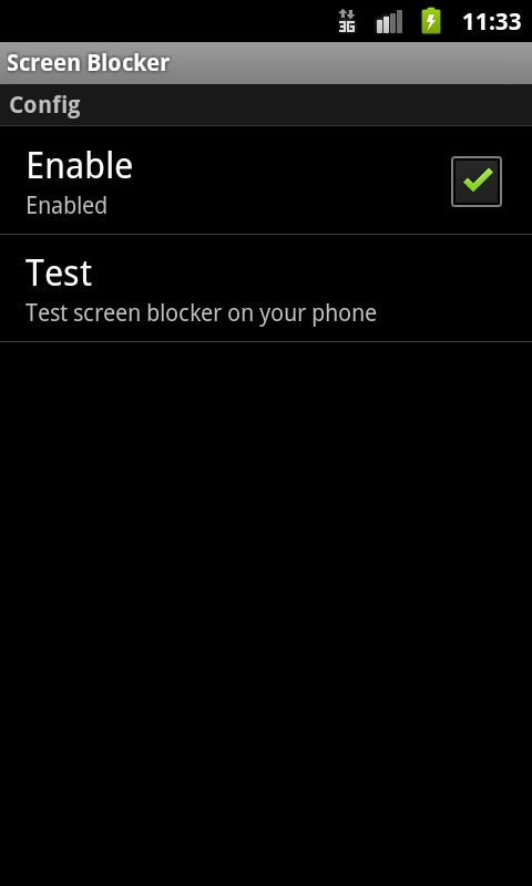 Screen Block (proximity fix) Screen 2
