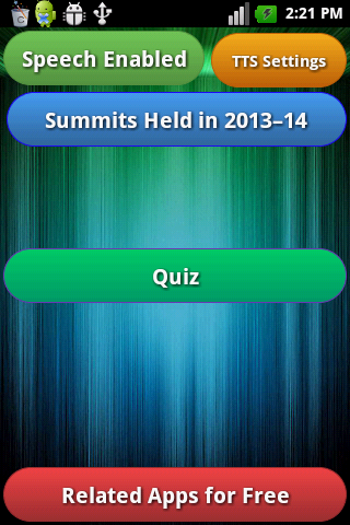 【免費教育App】Summits Held in 2013-2014-APP點子