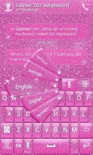 How to install Glitter GO Keyboard Theme 3.87 mod apk for pc