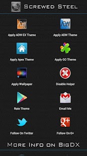 download Screwed Steel Launcher Theme free