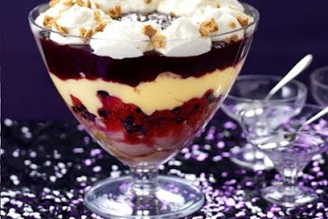 Classic sherry trifle