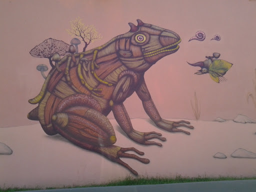 Mural Del Sapo Raro