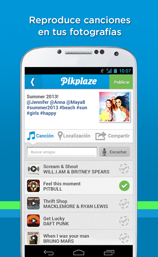 Pikplaze Editor de Fotos - screenshot