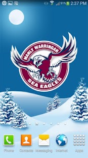 Manly Sea Eagles Snow Globe Screenshots 0