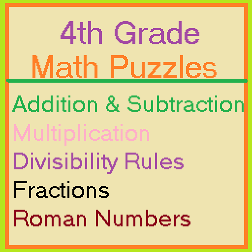 Grade 4 Math Puzzles LOGO-APP點子